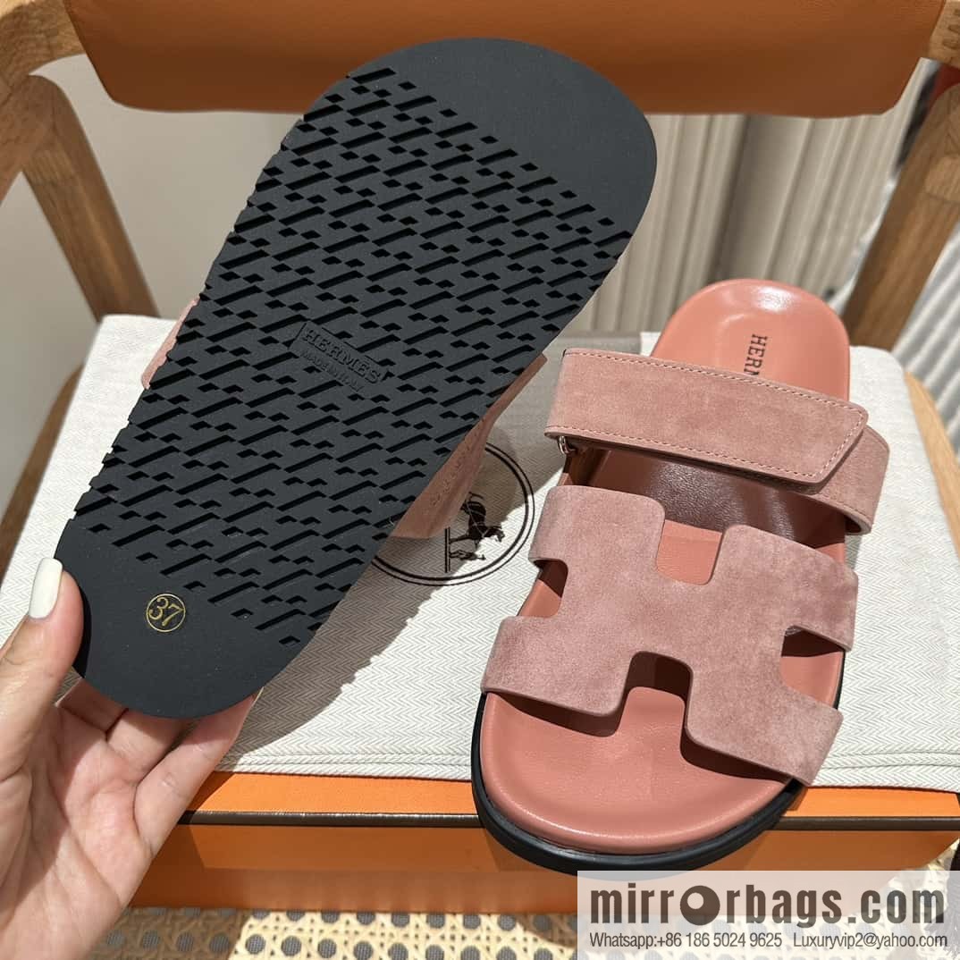 Hermès second uncle shoes 🐎🐎 Yangjing pink