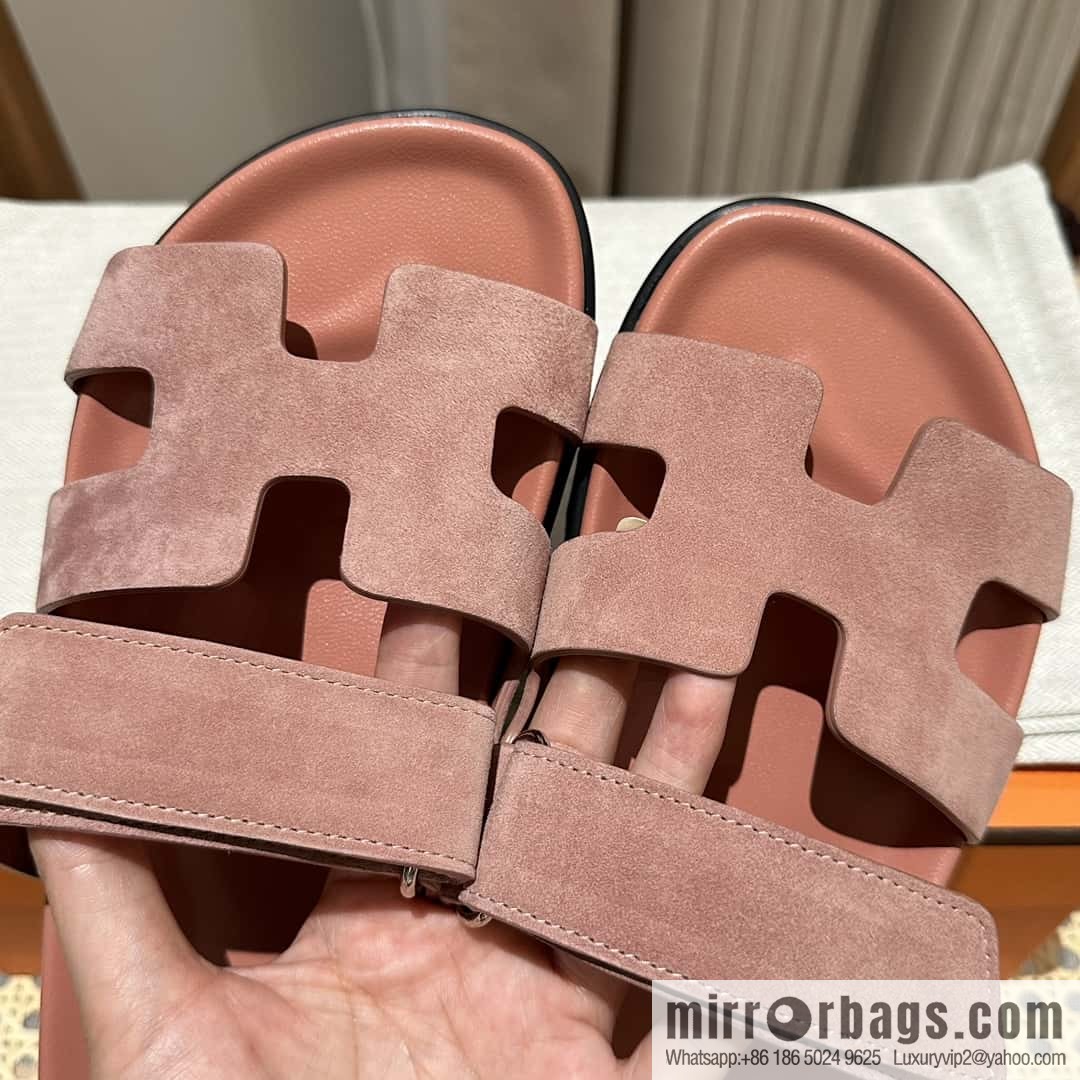 Hermès second uncle shoes 🐎🐎 Yangjing pink