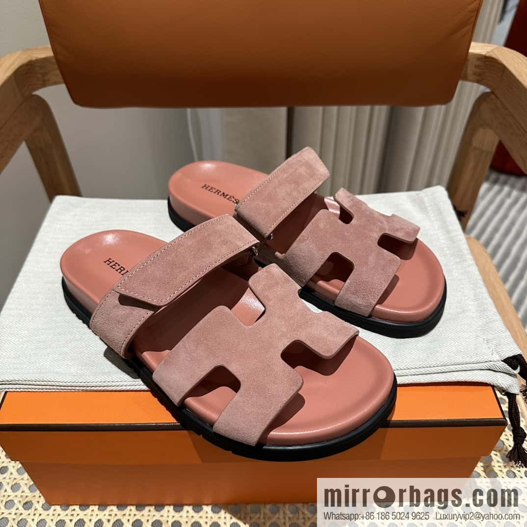 Hermès second uncle shoes 🐎🐎 Yangjing pink