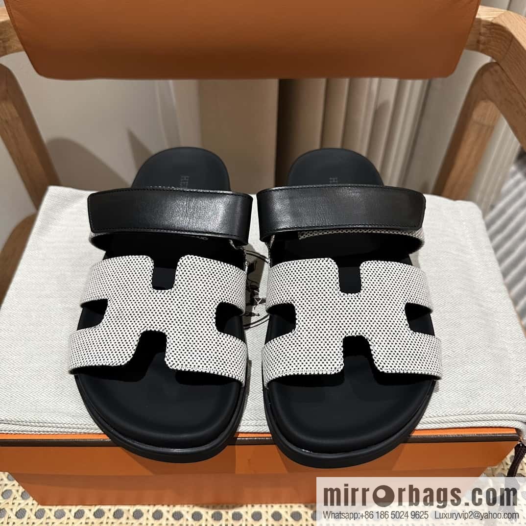 Hermès second uncle shoes 🐎🐎 plain black patchwork