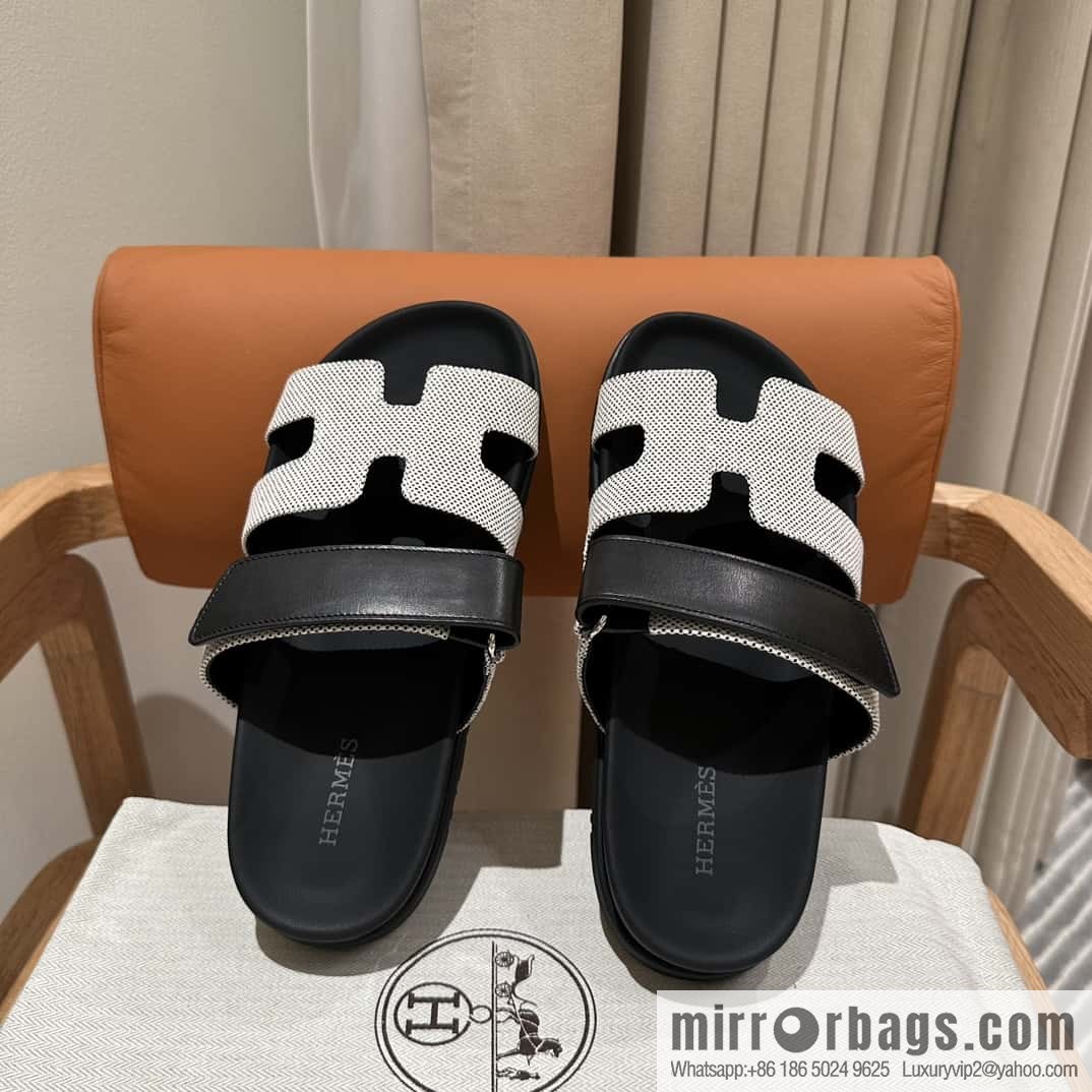 Hermès second uncle shoes 🐎🐎 plain black patchwork