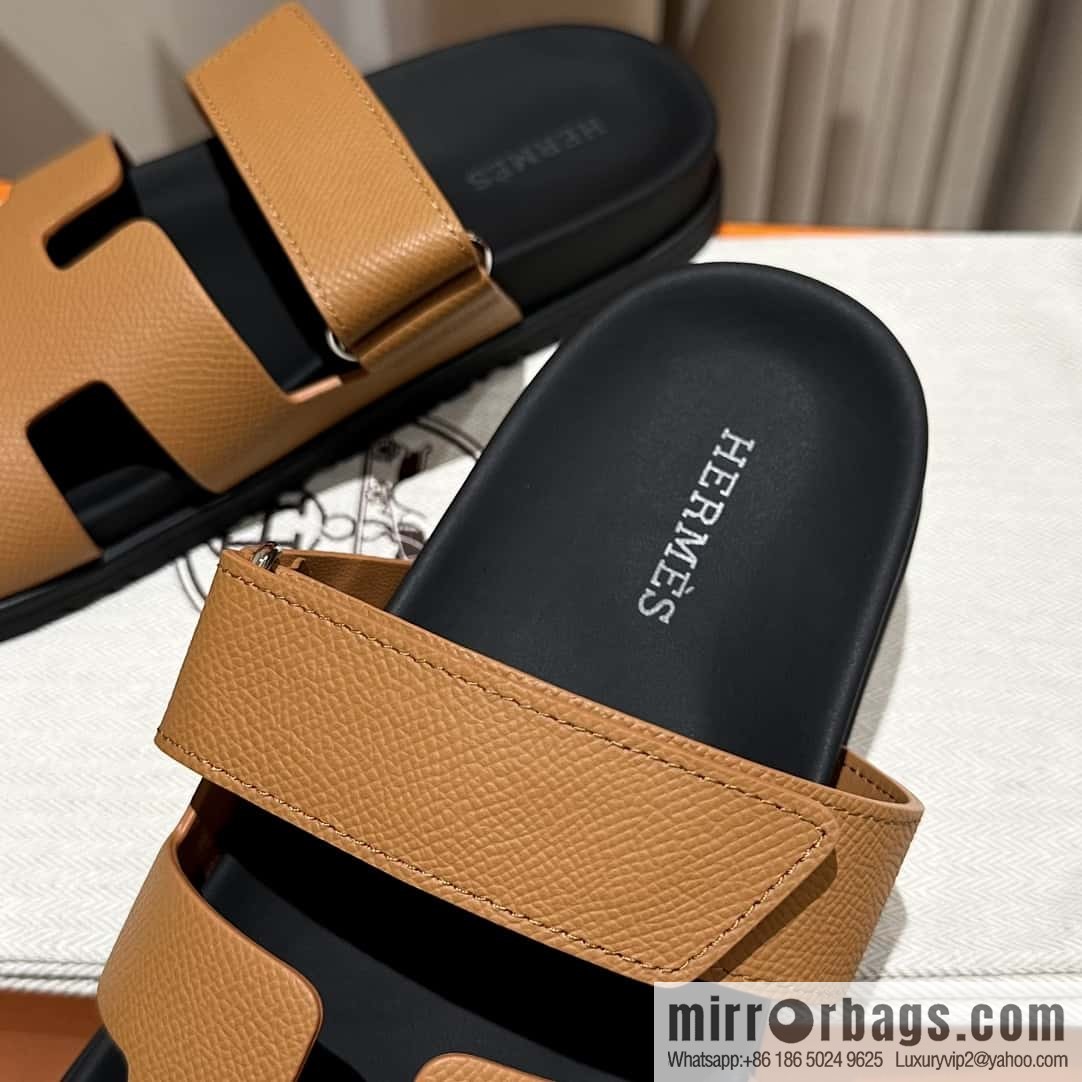 Hermès second uncle shoes 🐎🐎 palm print yellowish