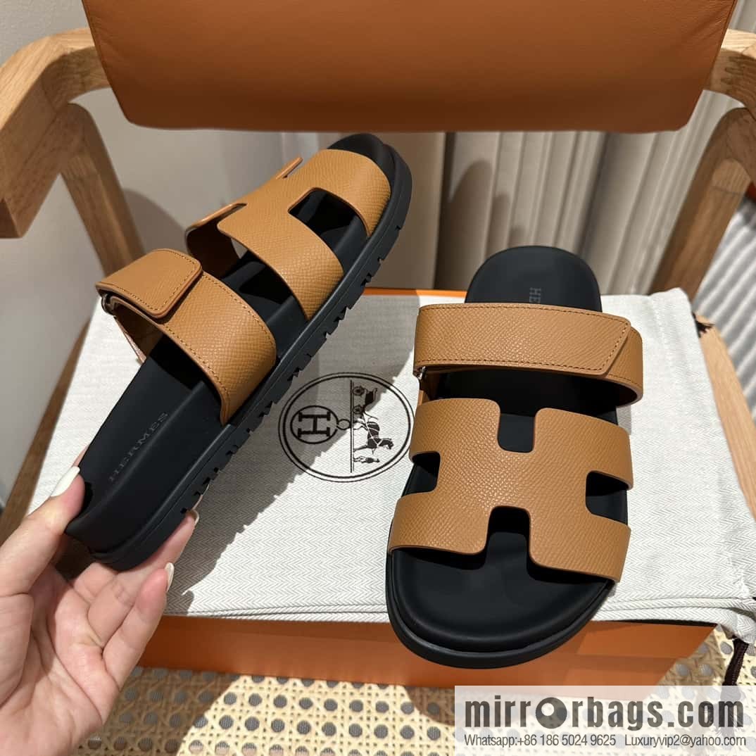 Hermès second uncle shoes 🐎🐎 palm print yellowish