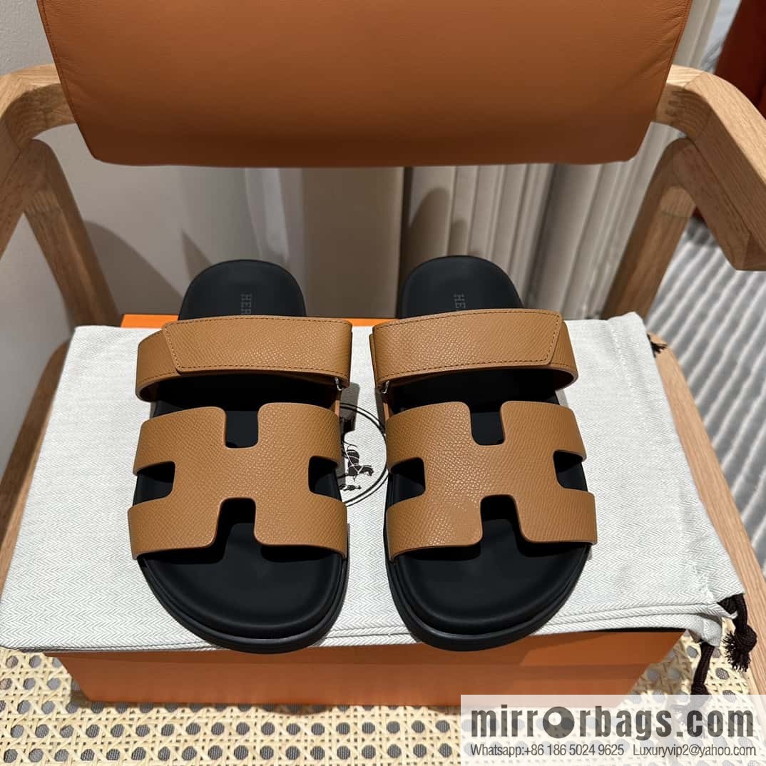 Hermès second uncle shoes 🐎🐎 palm print yellowish