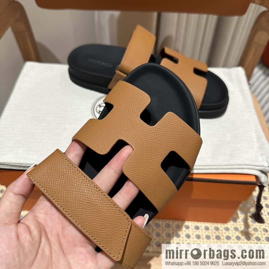 Hermès second uncle shoes 🐎🐎 palm print yellowish