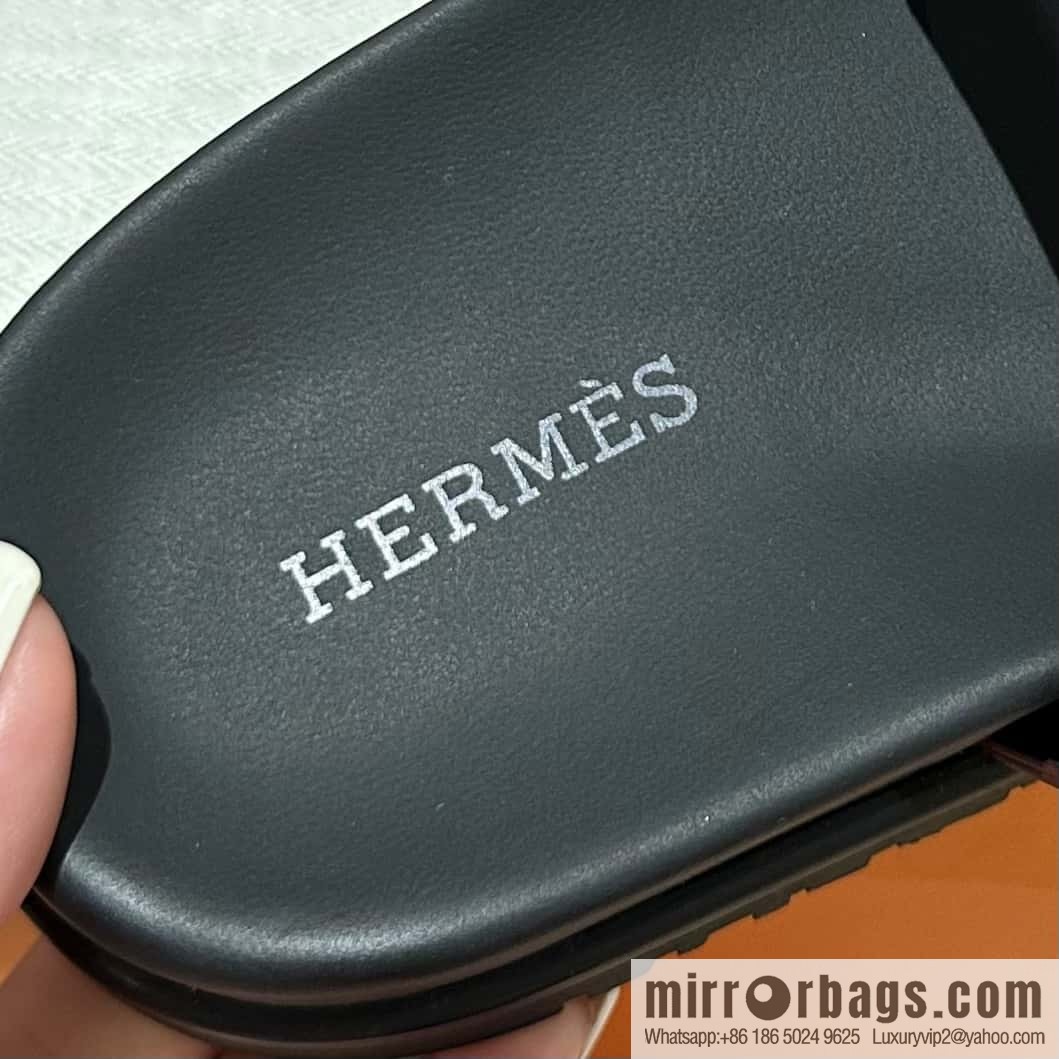 Hermès second uncle shoes 🐎🐎 palm print black