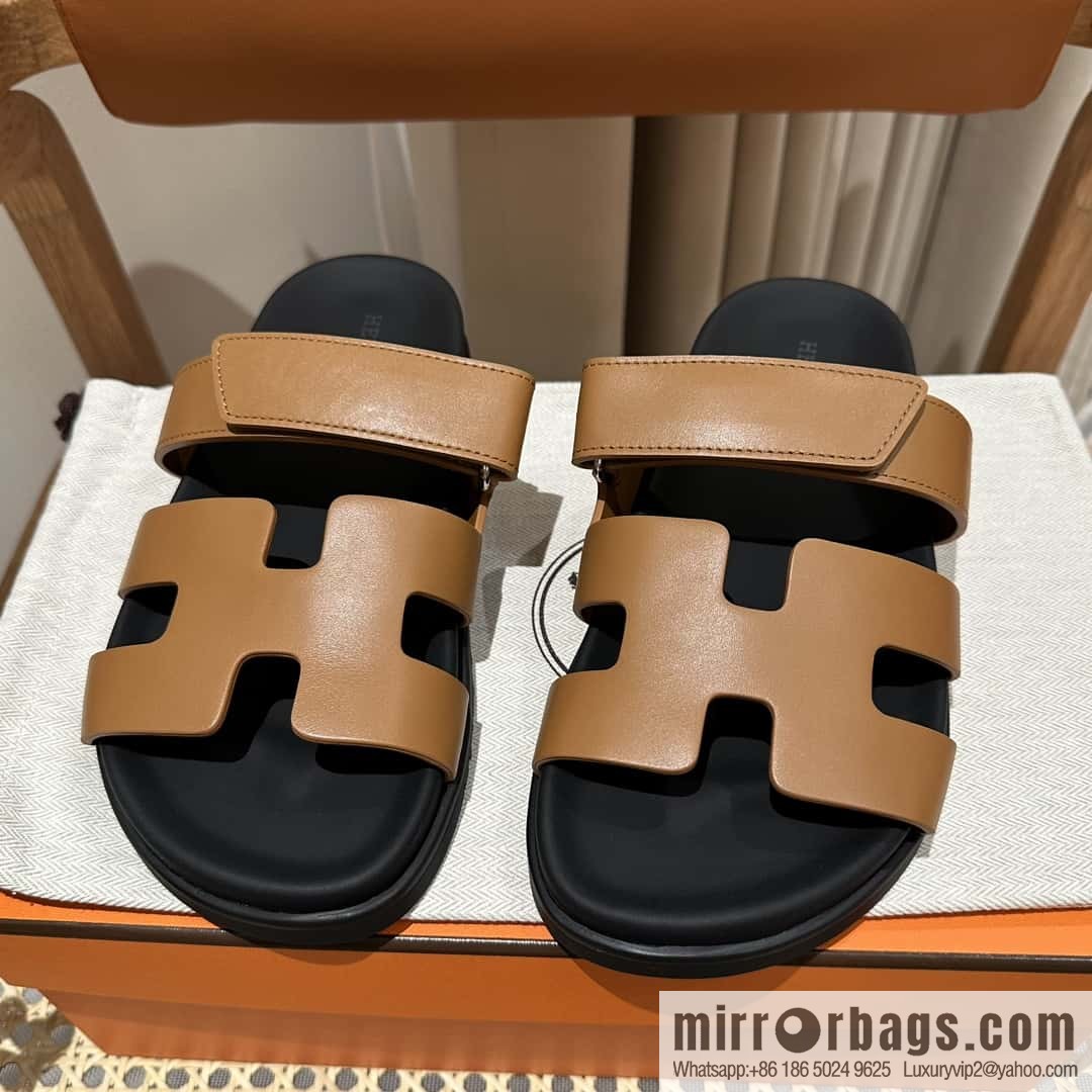 Hermès second uncle shoes 🐎🐎 plain gold brown