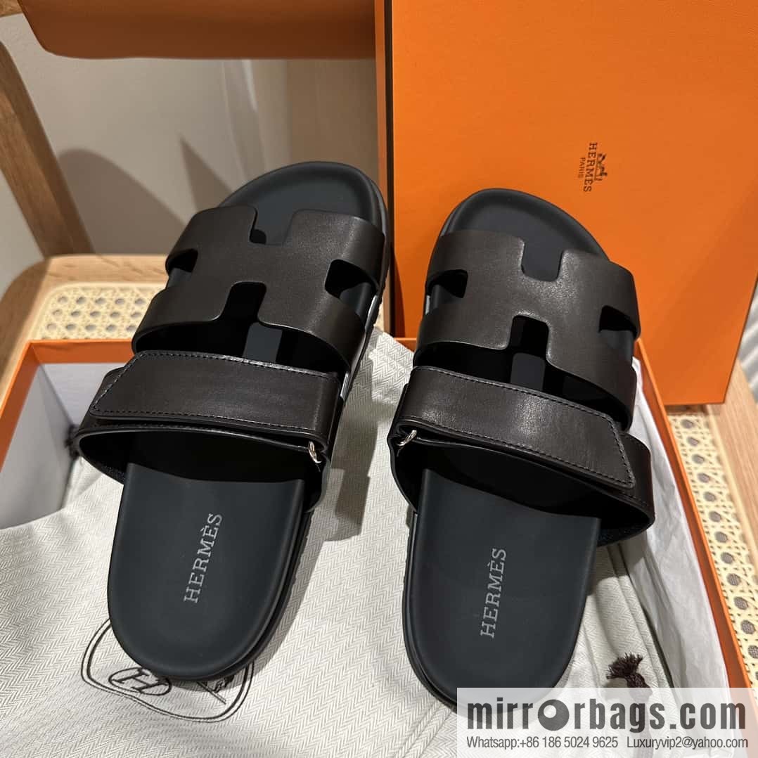Hermès second uncle shoes 🐎🐎 plain black