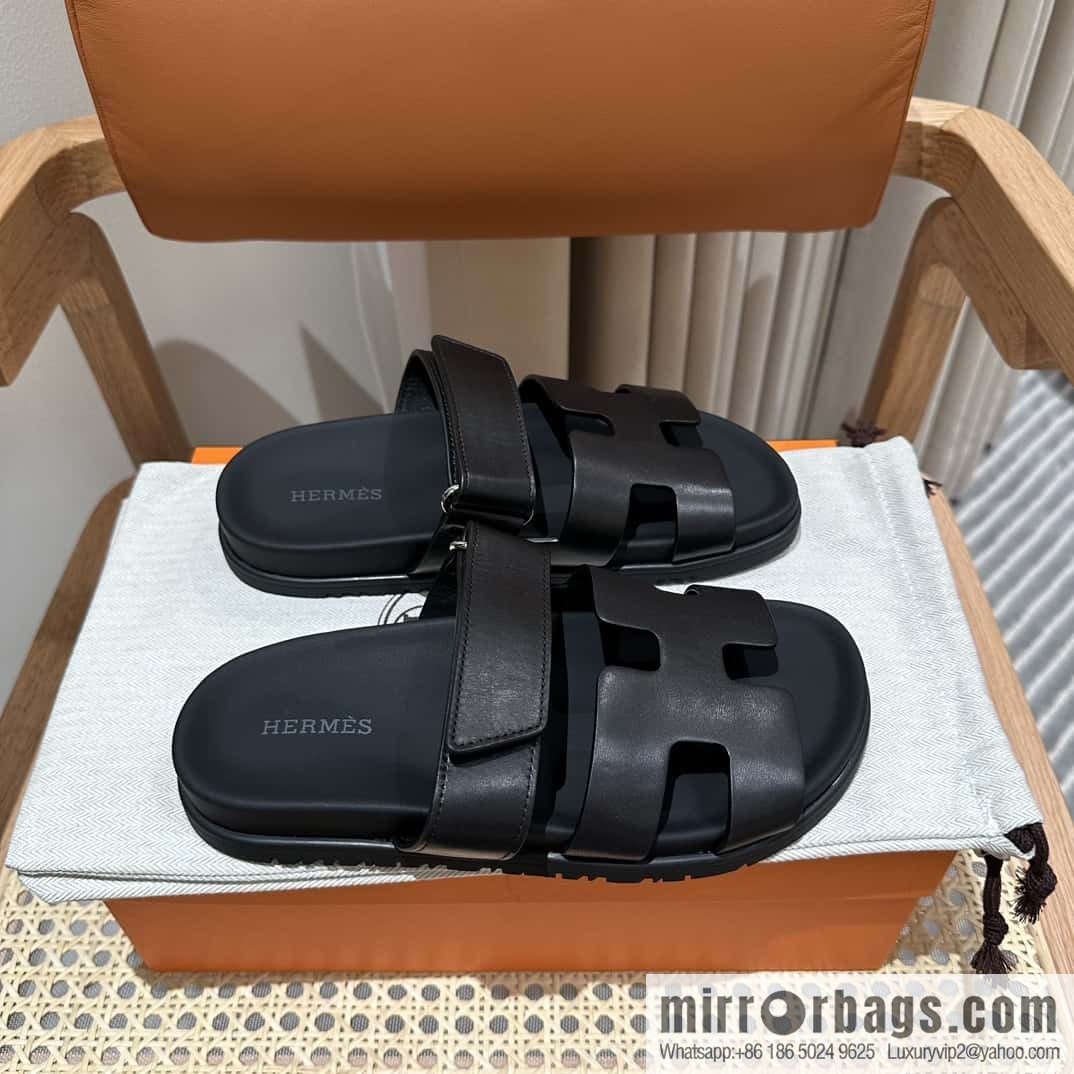 Hermès second uncle shoes 🐎🐎 plain black