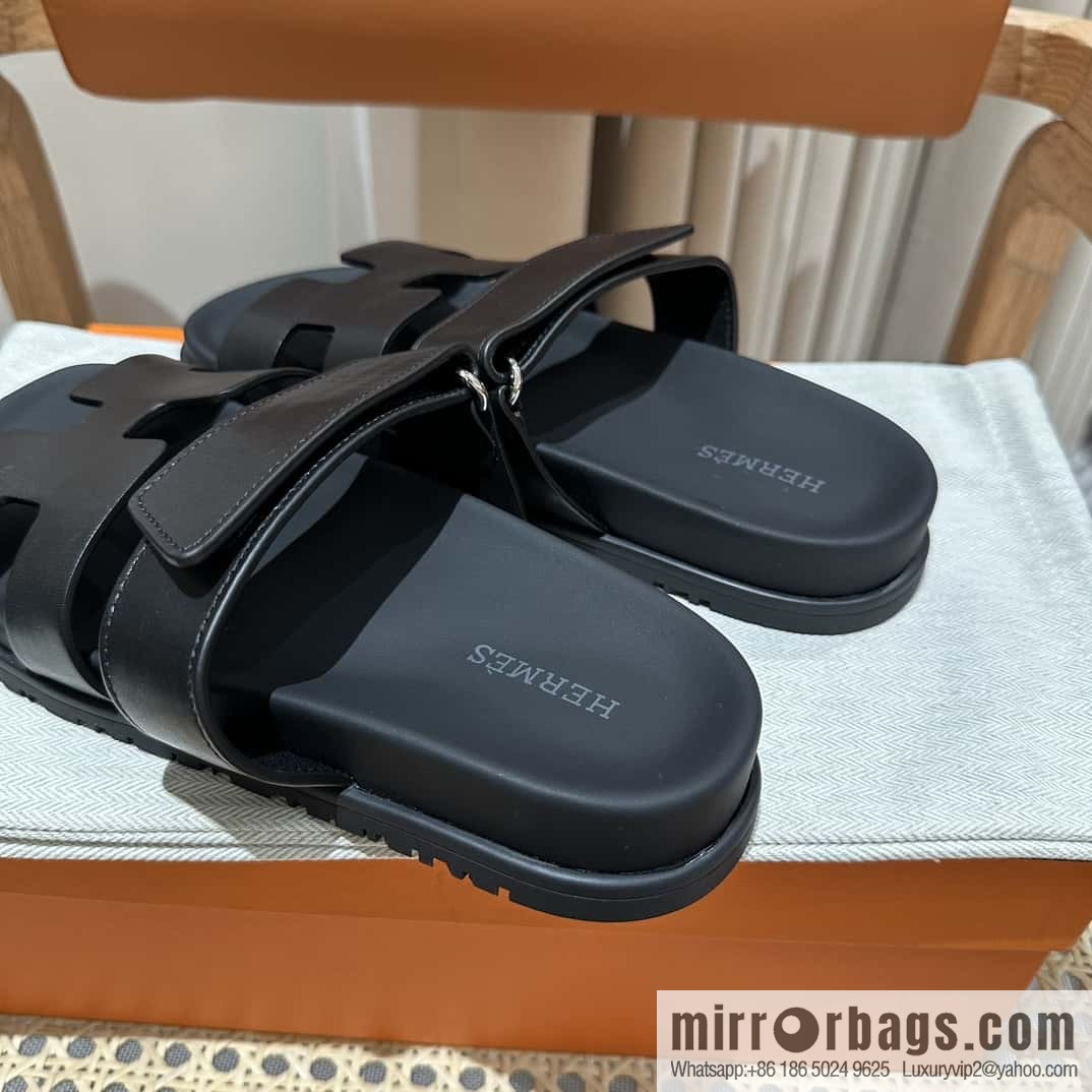 Hermès second uncle shoes 🐎🐎 plain black