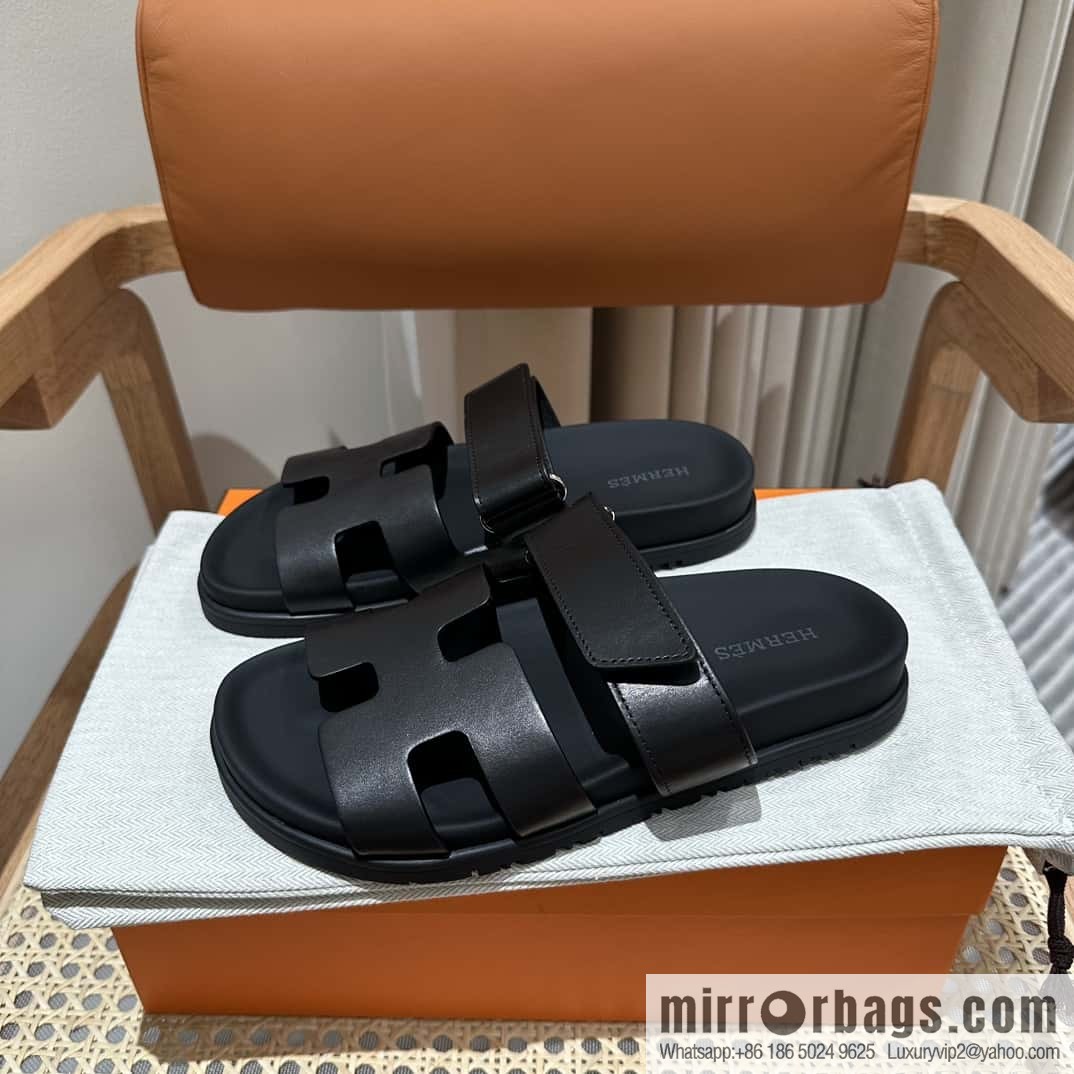 Hermès second uncle shoes 🐎🐎 plain black