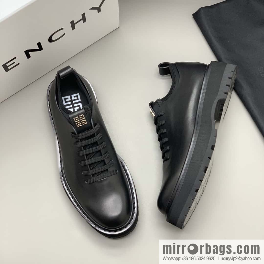 Givenchy/Givenchy, selected cowhide to make men's derby shoes