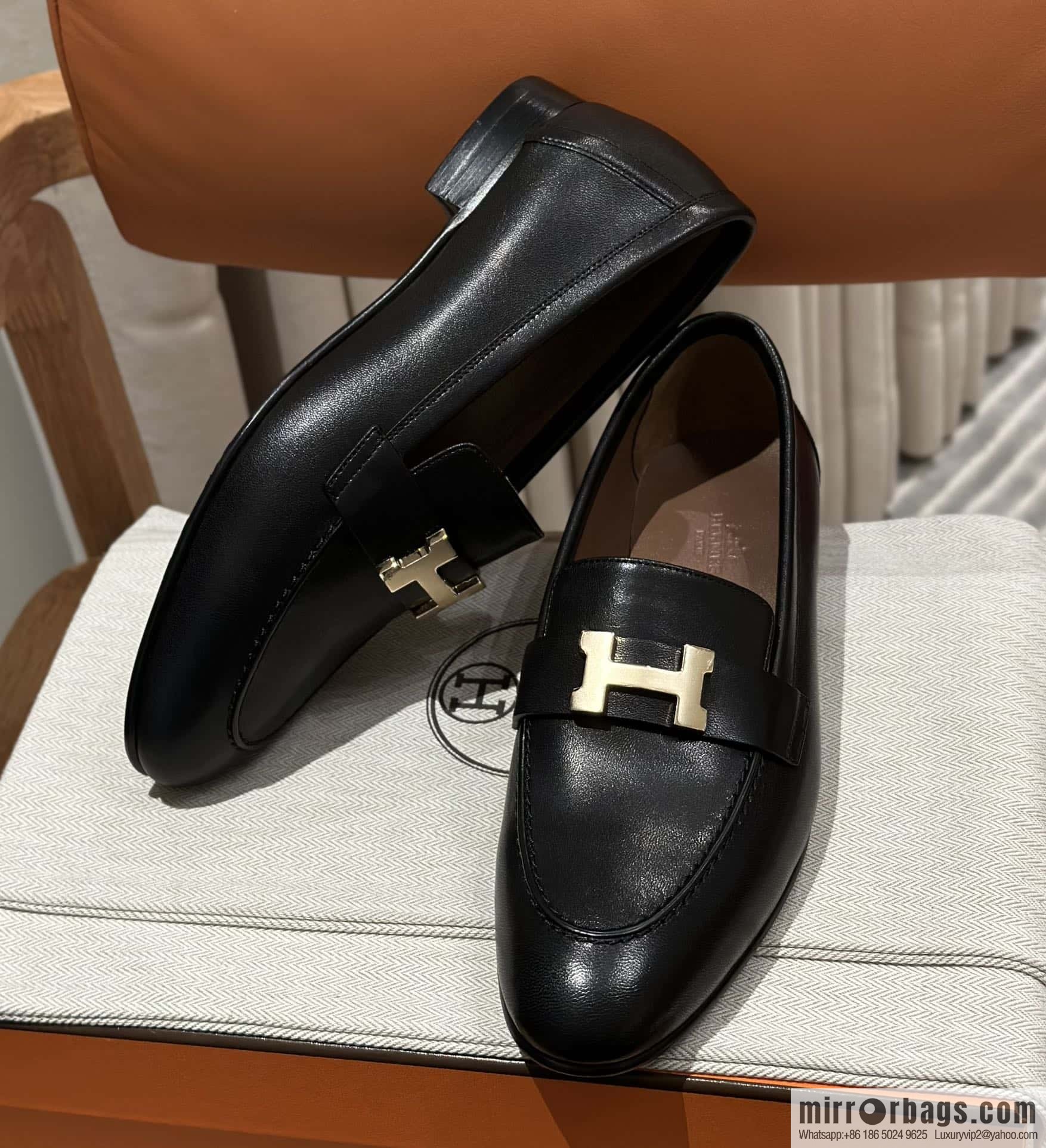 Hermès H Classic Loafers