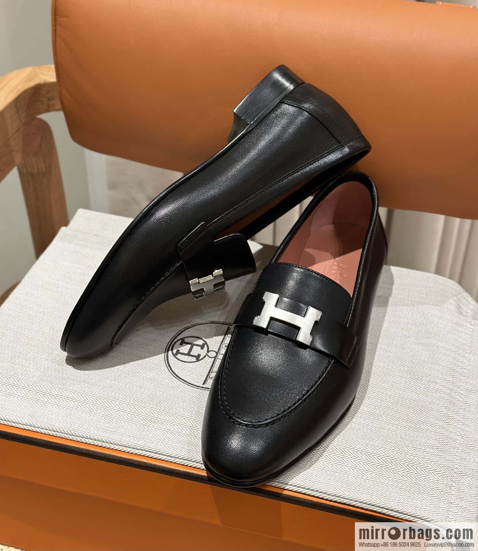 Hermès H Classic Loafers