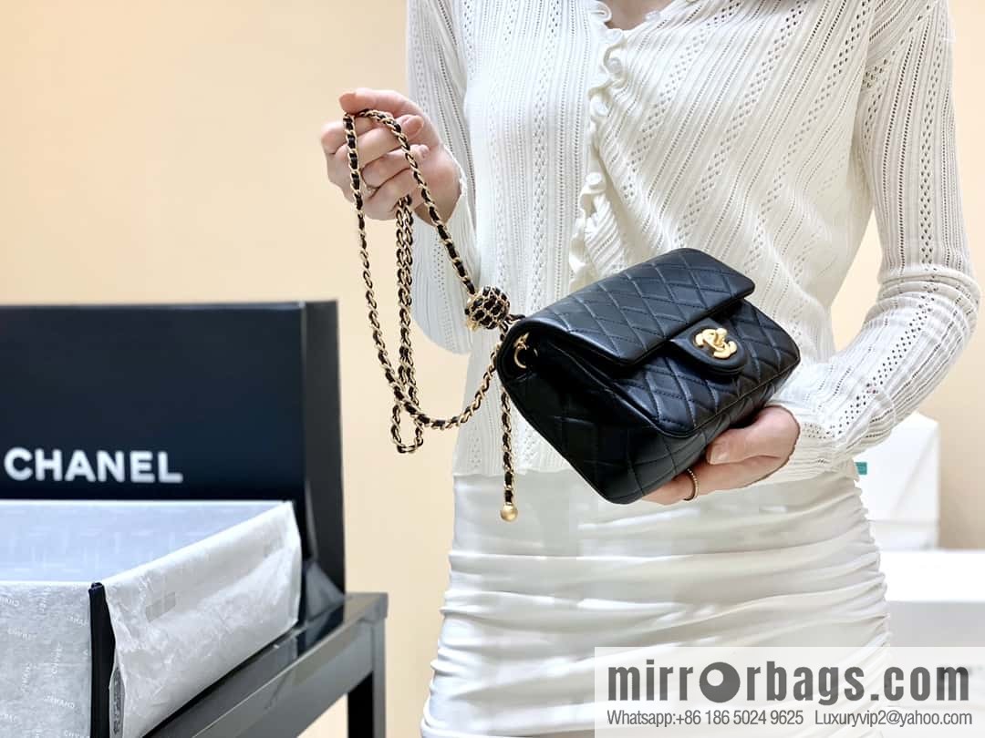 CHANEL 22P Latest Walnut Golden Ball AS1787