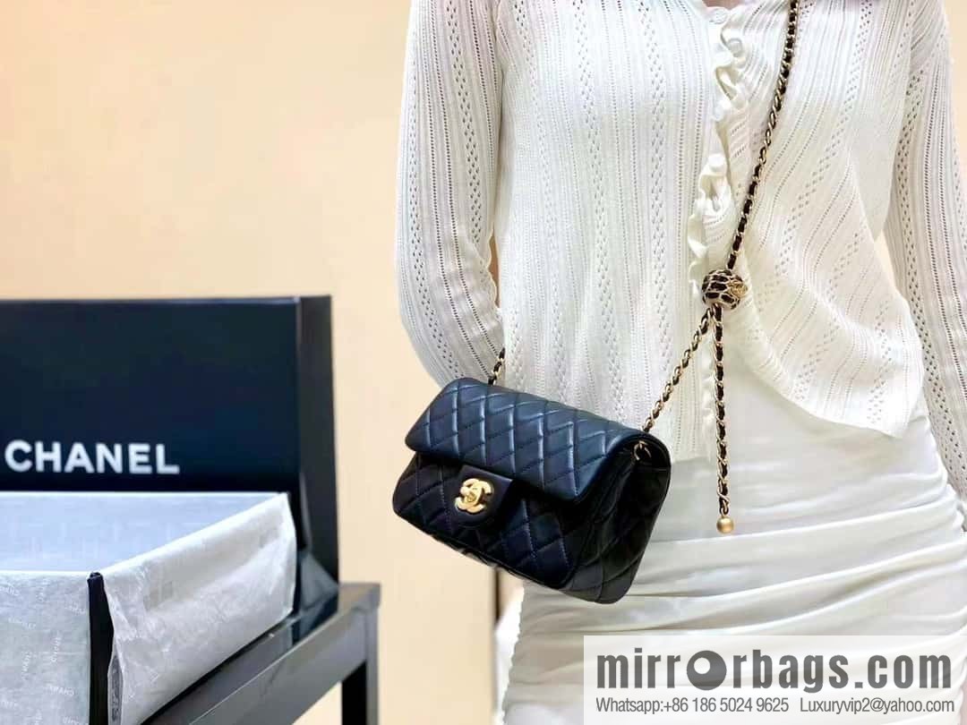 CHANEL 22P Latest Walnut Golden Ball AS1787