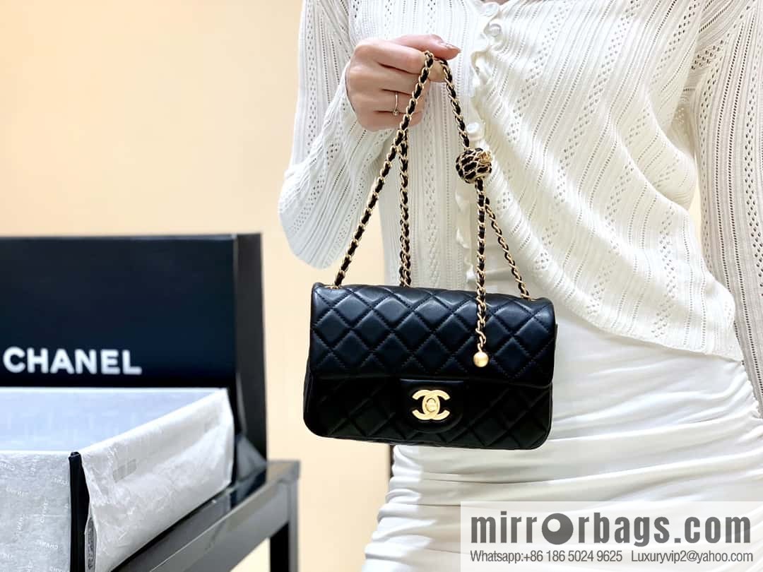 CHANEL 22P Latest Walnut Golden Ball AS1787