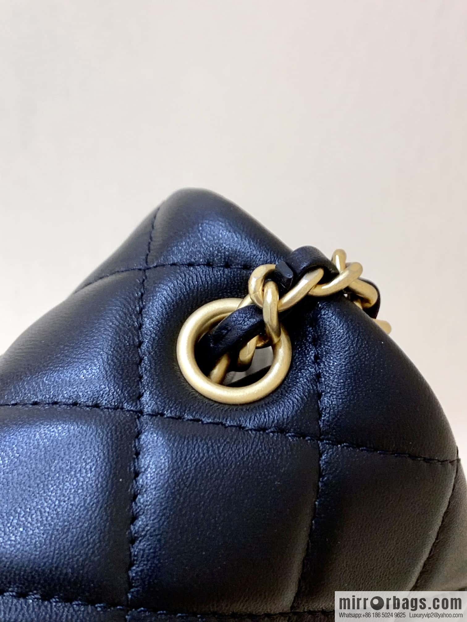 CHANEL 22P Latest Walnut Golden Ball AS1786