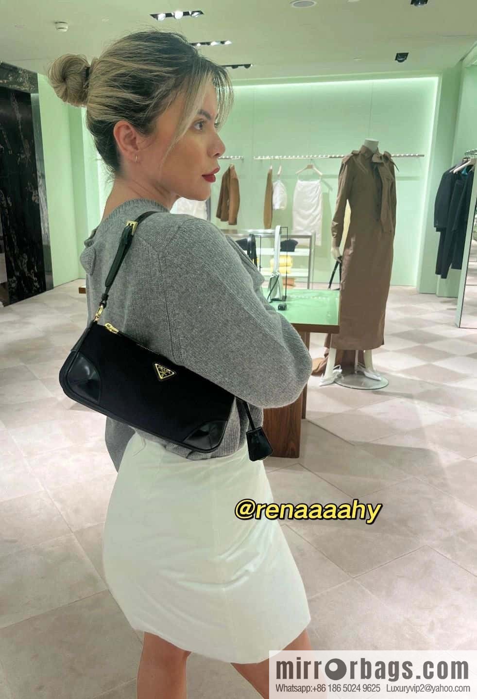 PRADA new armpit bag 1BC201