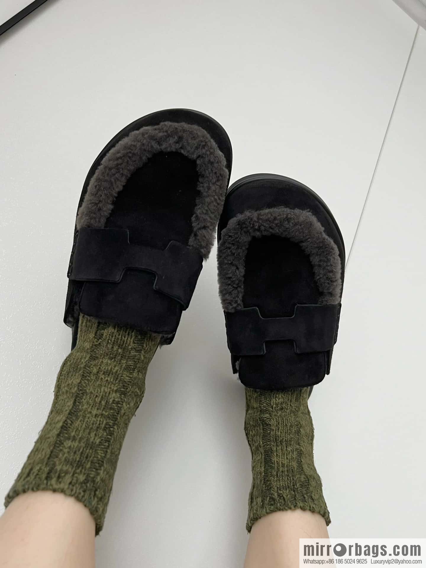 Hermès Müller half-tow Birkenstocks
