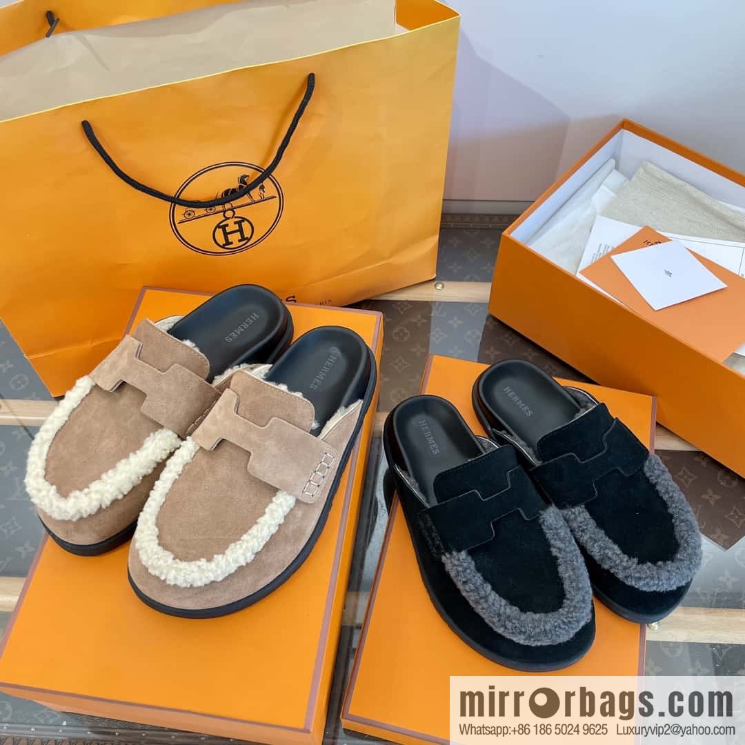 Hermès Müller half-tow Birkenstocks