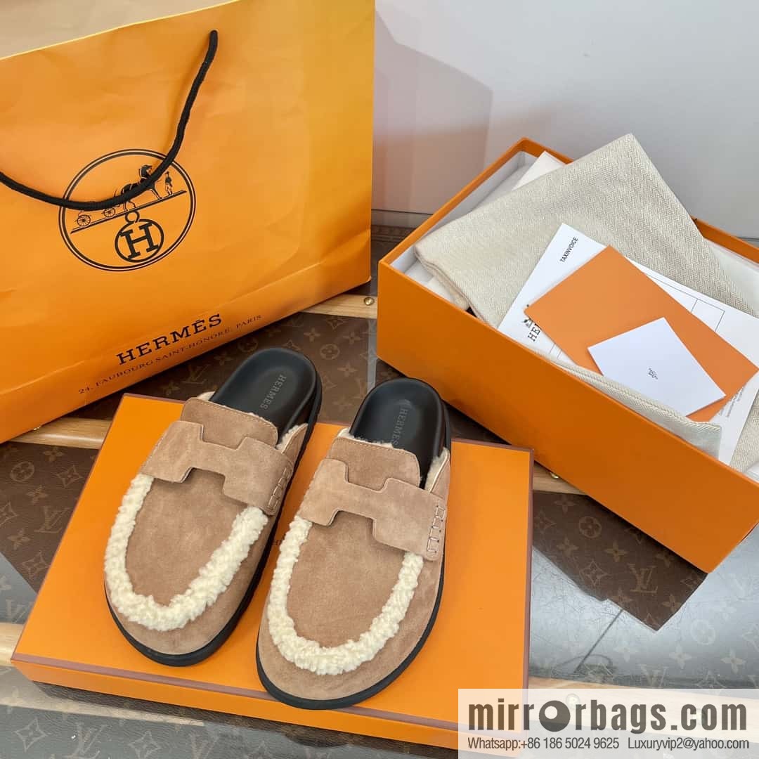 Hermès Müller half-tow Birkenstocks