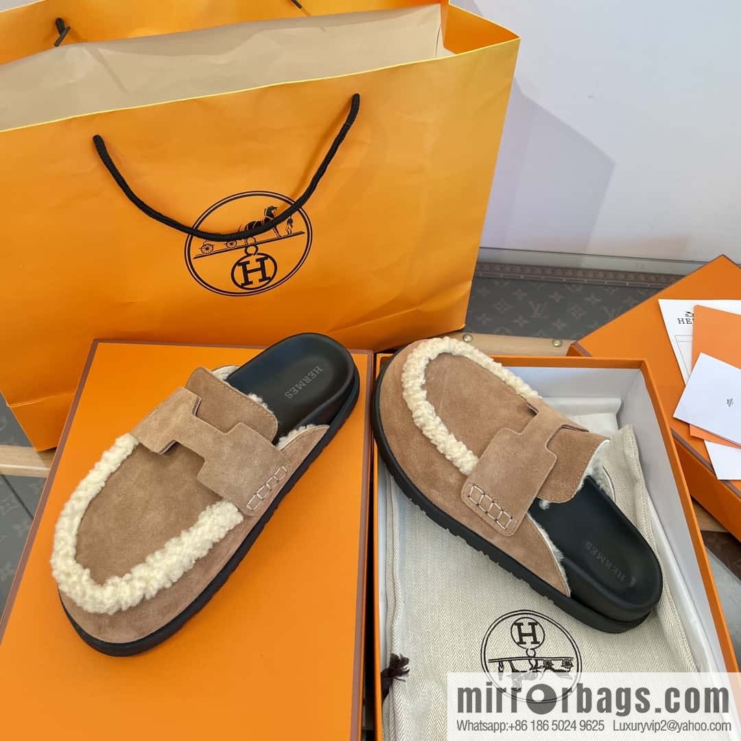 Hermès Müller half-tow Birkenstocks