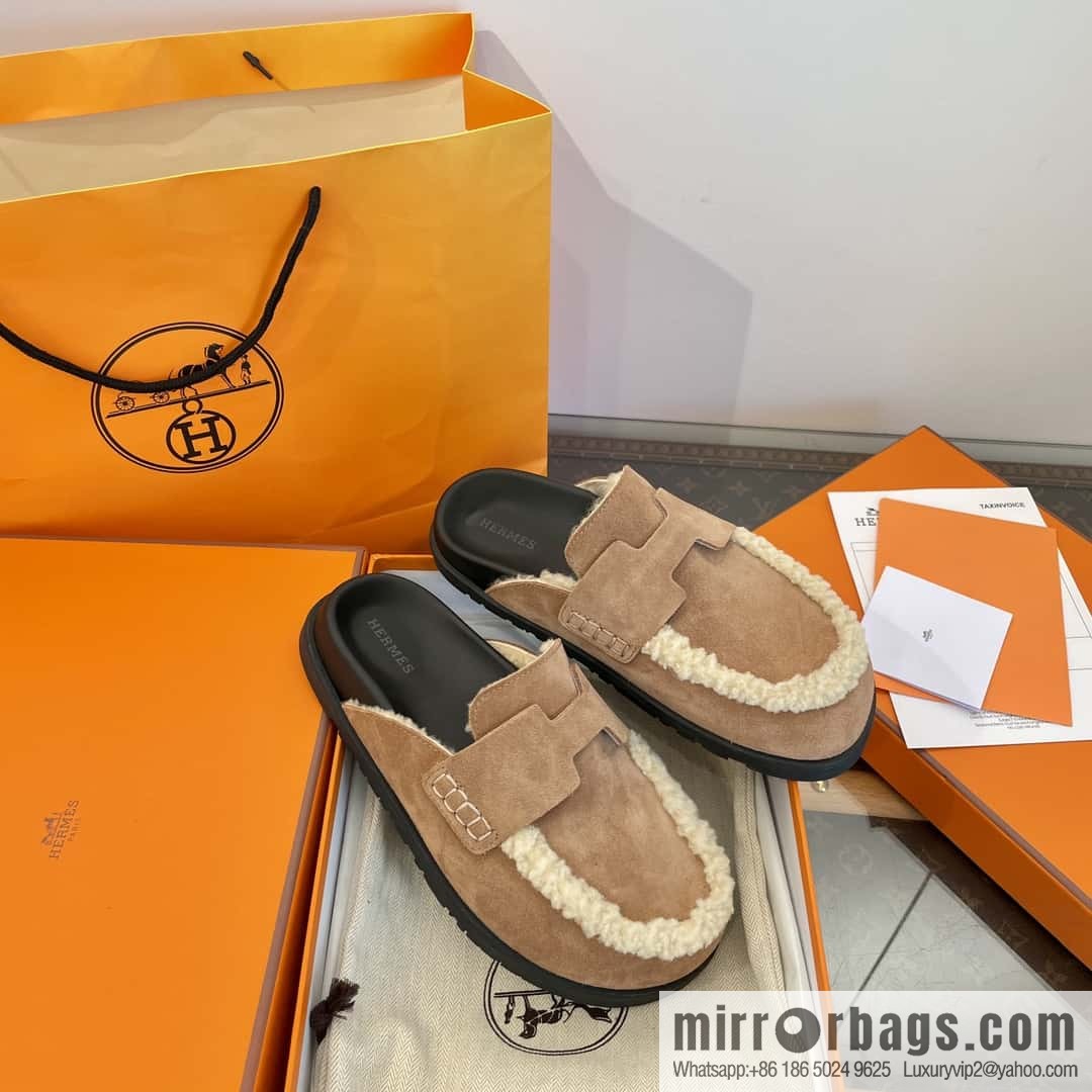 Hermès Müller half-tow Birkenstocks