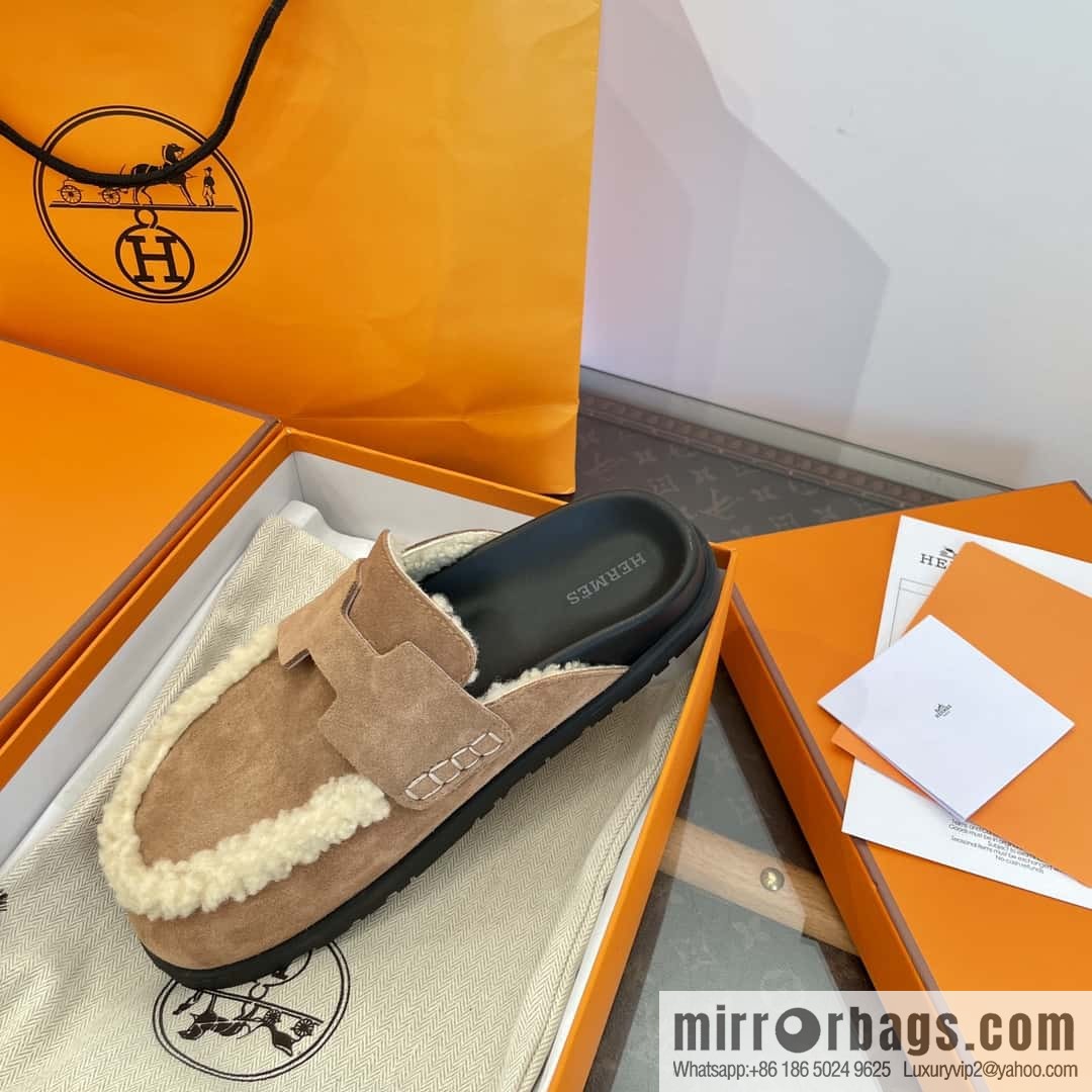 Hermès Müller half-tow Birkenstocks