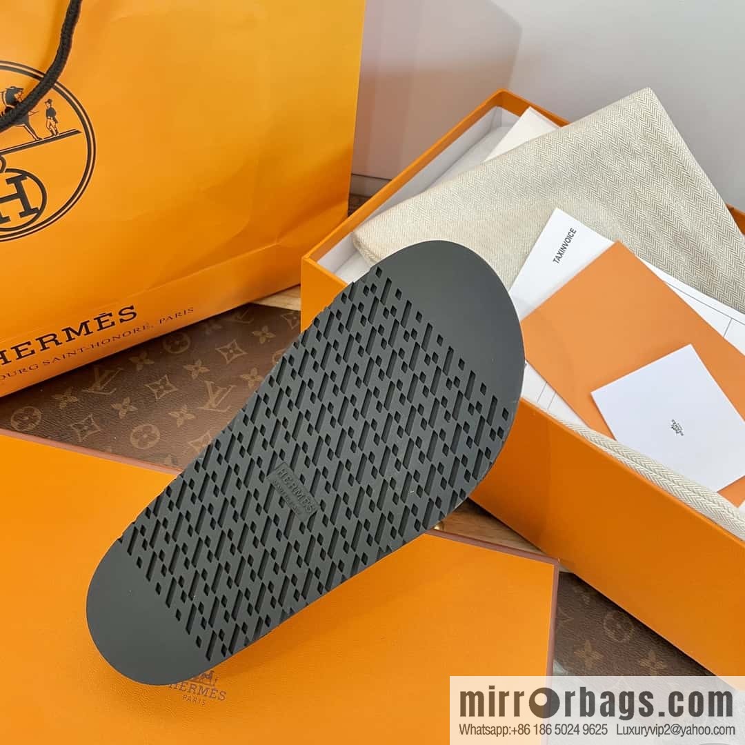 Hermès Müller half-tow Birkenstocks
