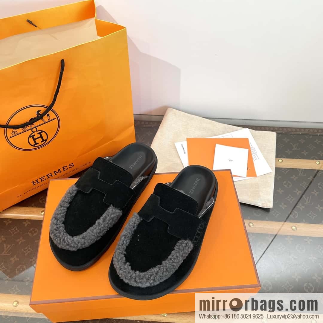 Hermès Müller half-tow Birkenstocks