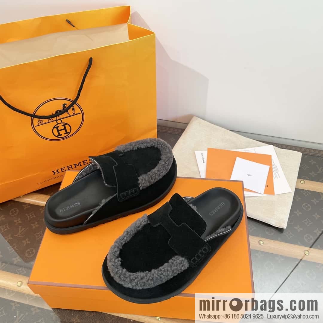 Hermès Müller half-tow Birkenstocks