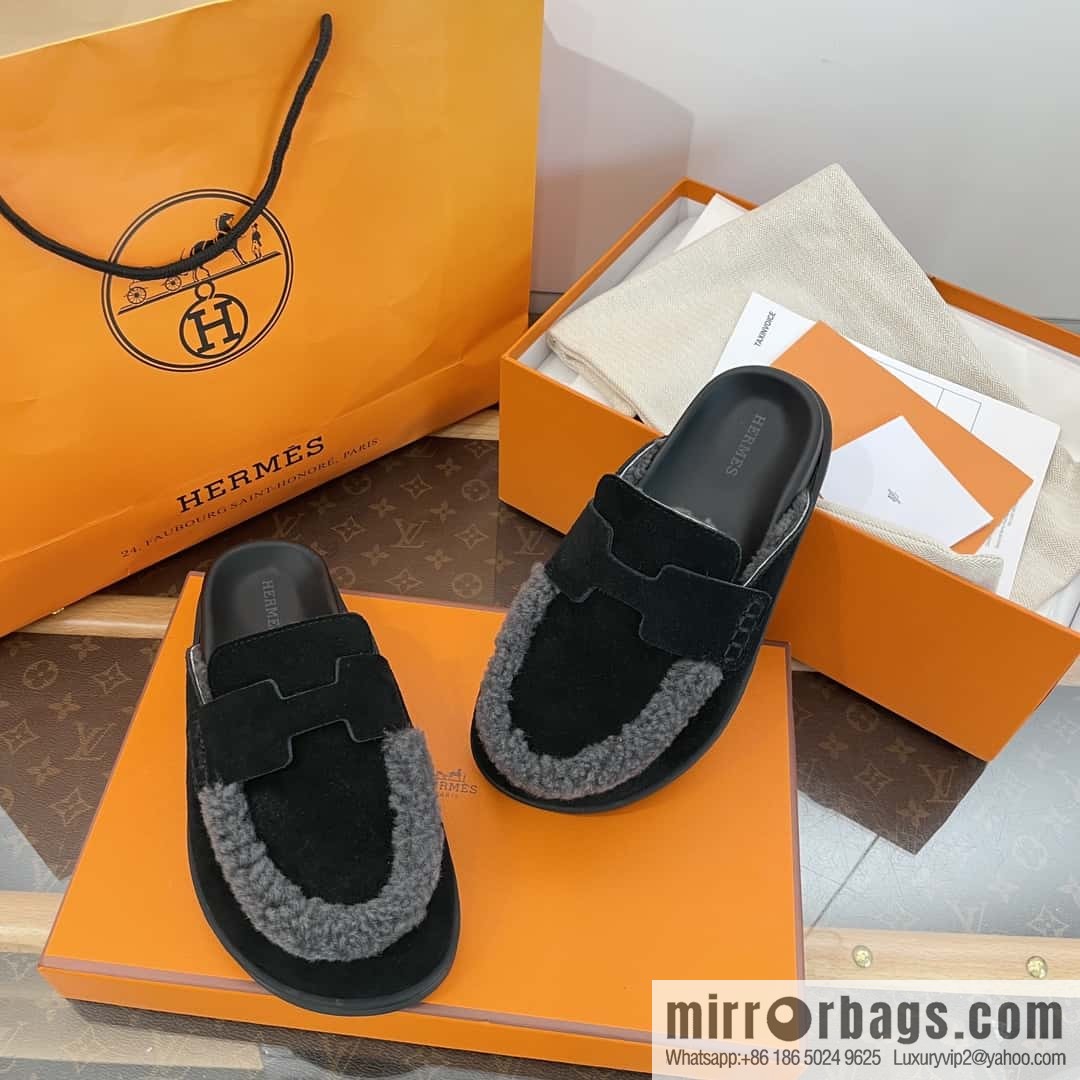 Hermès Müller half-tow Birkenstocks