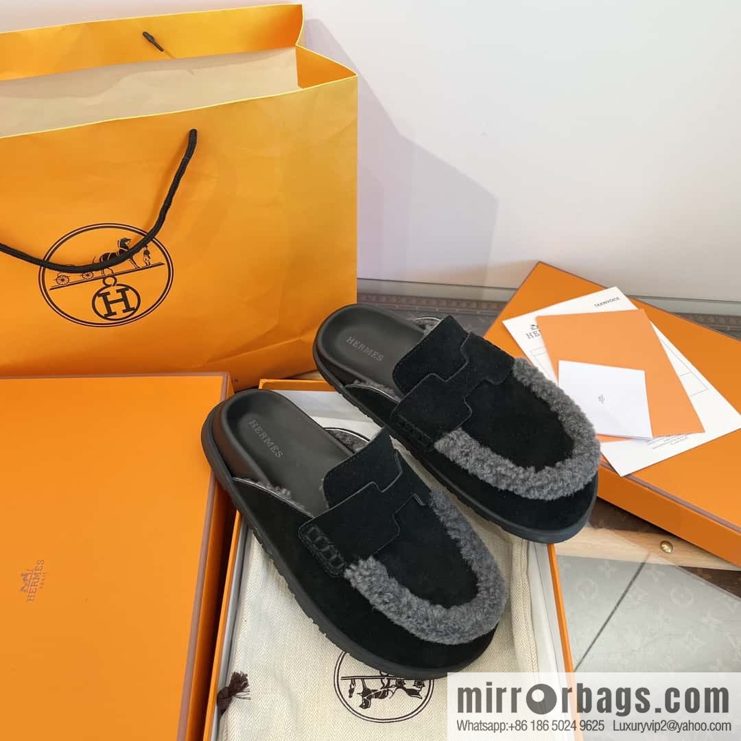 Hermès Müller half-tow Birkenstocks
