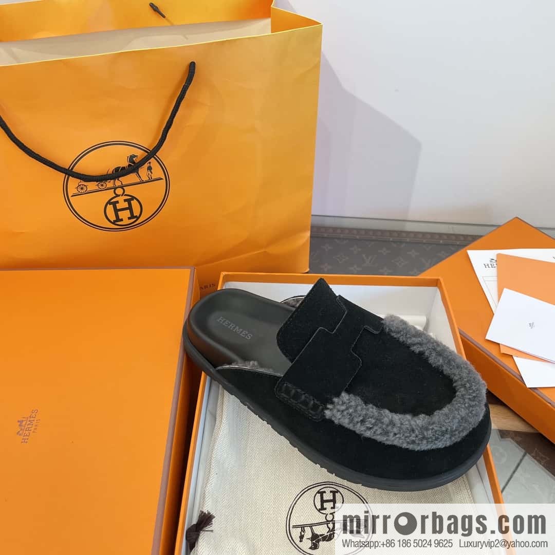 Hermès Müller half-tow Birkenstocks