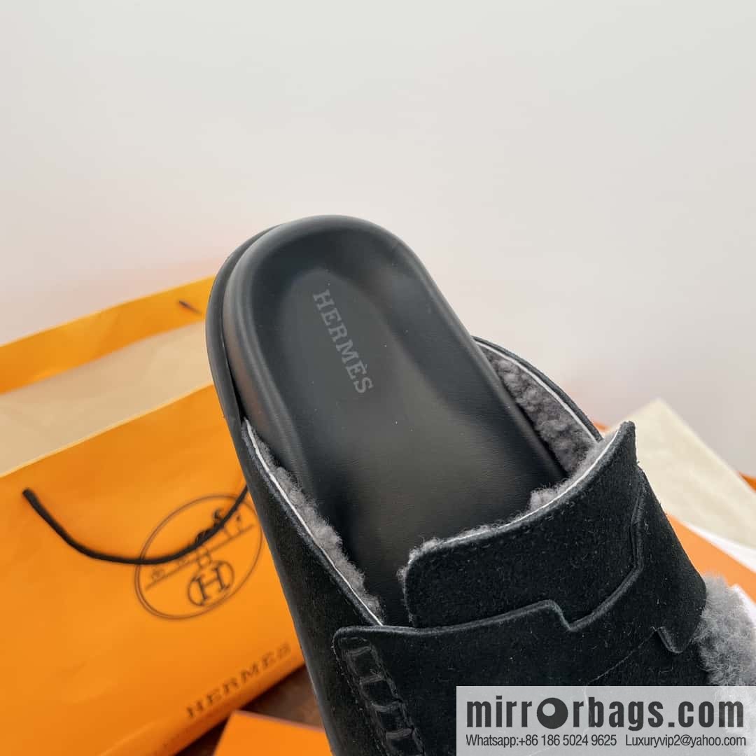 Hermès Müller half-tow Birkenstocks