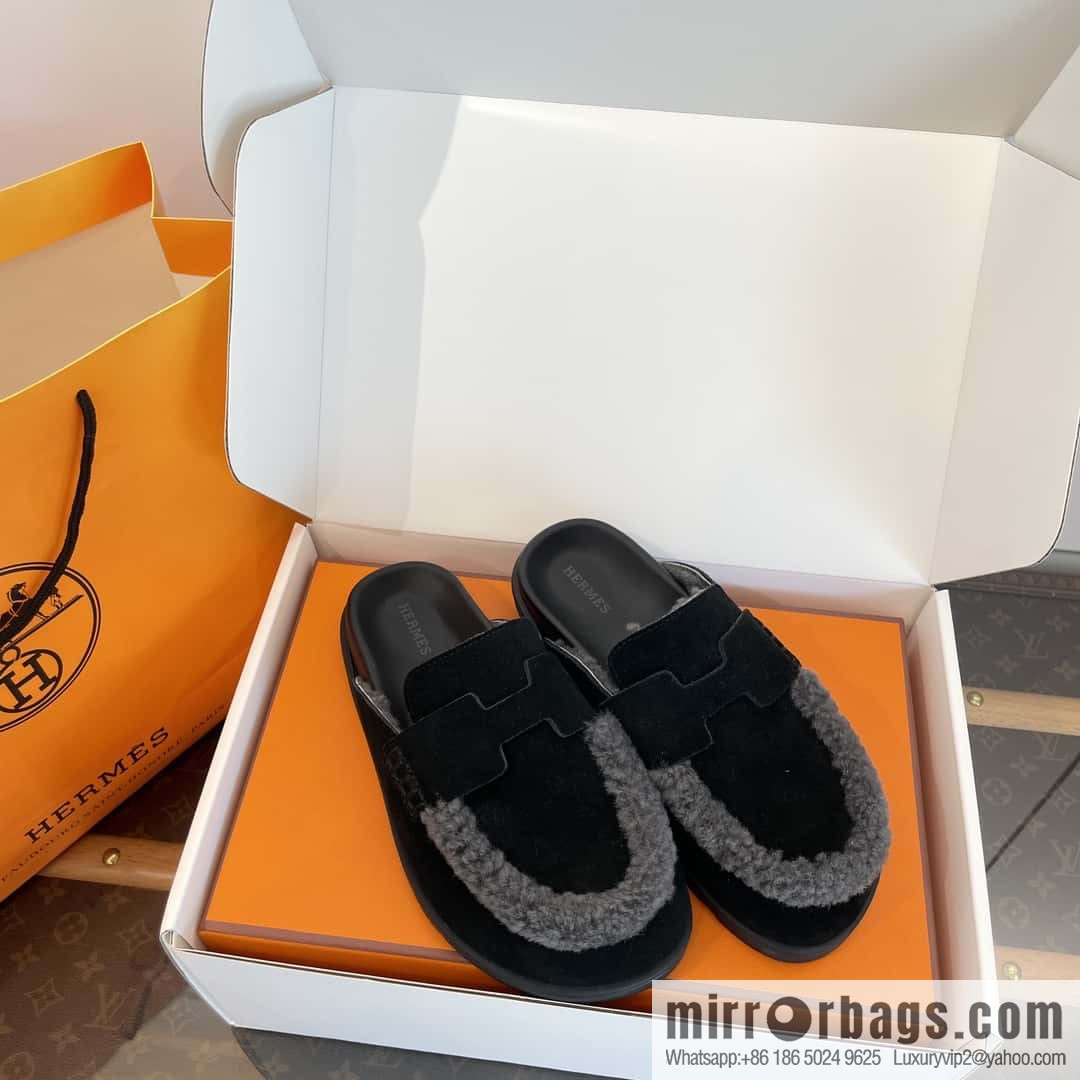Hermès Müller half-tow Birkenstocks