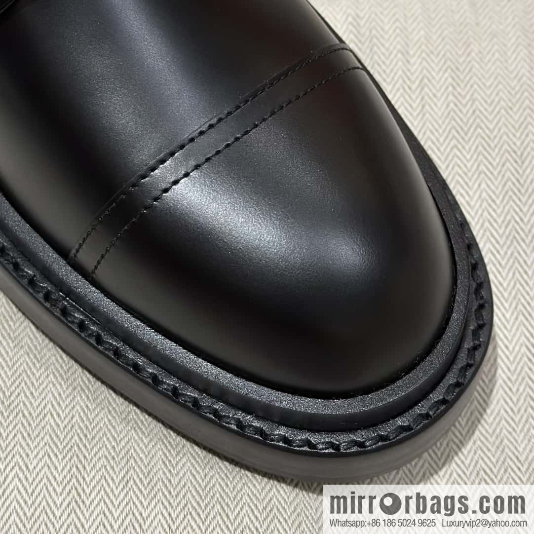 Hermès glossy calfskin Funk and ankle boots