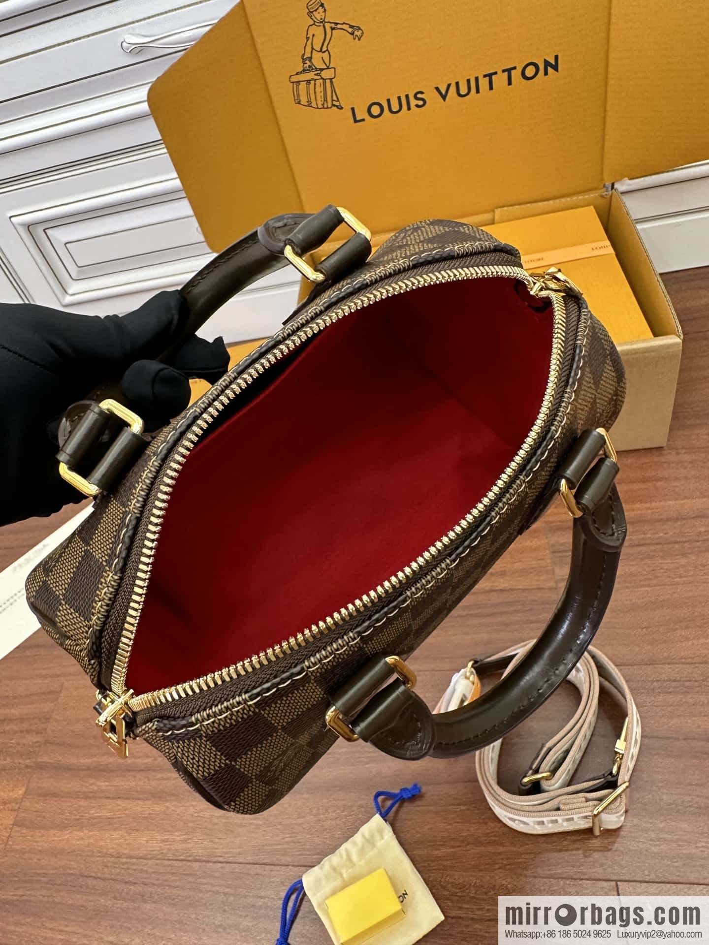 LV N40489 Speedy Bandoulière 20