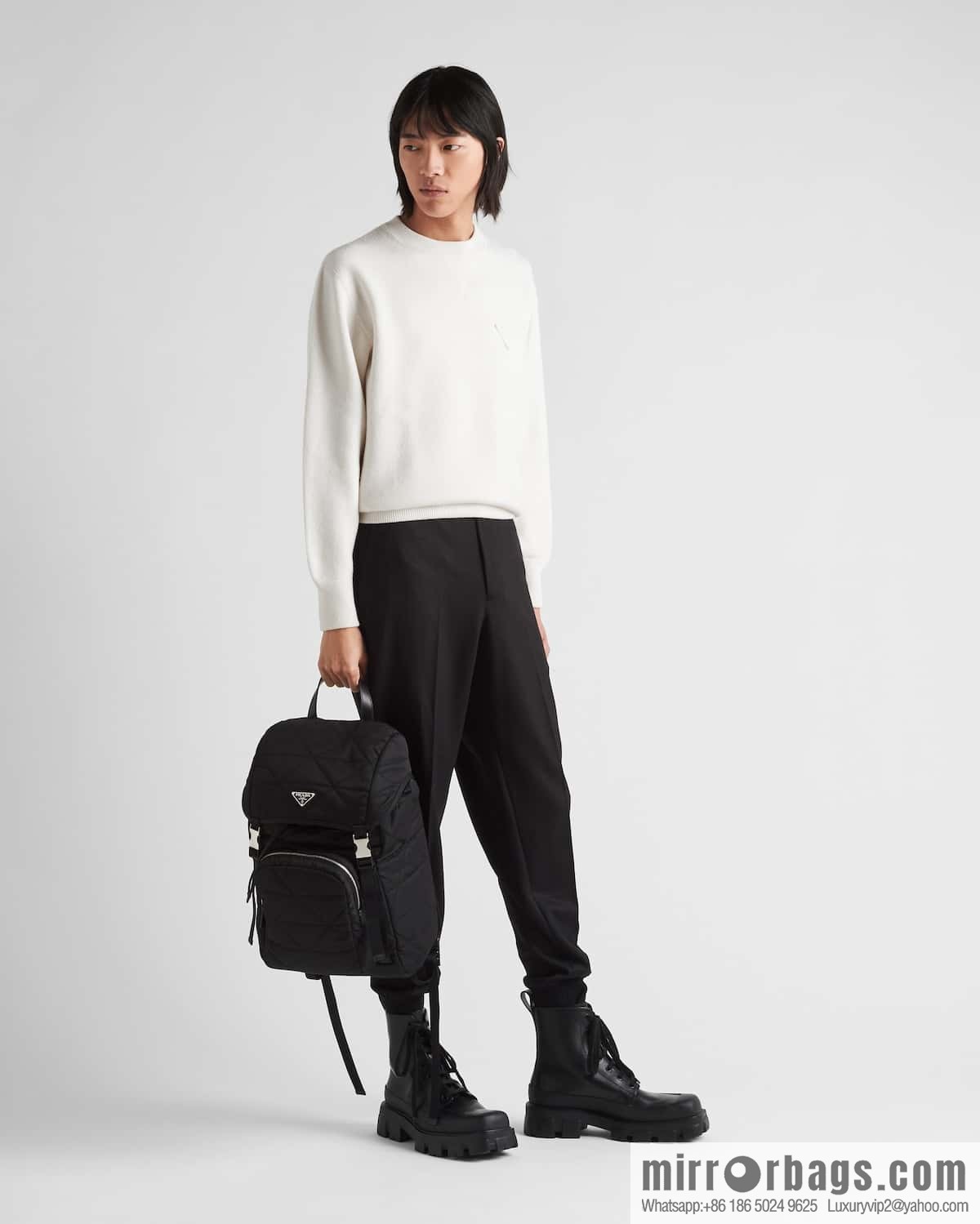 PRADA new diamond backpack 2VZ135