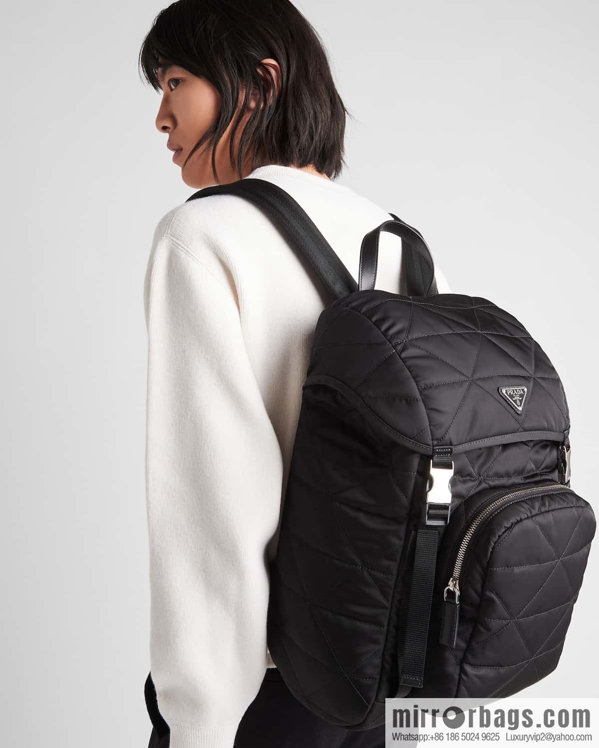 PRADA new diamond backpack 2VZ135
