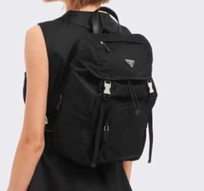 PRADA women's nylon backpack 1BZ039