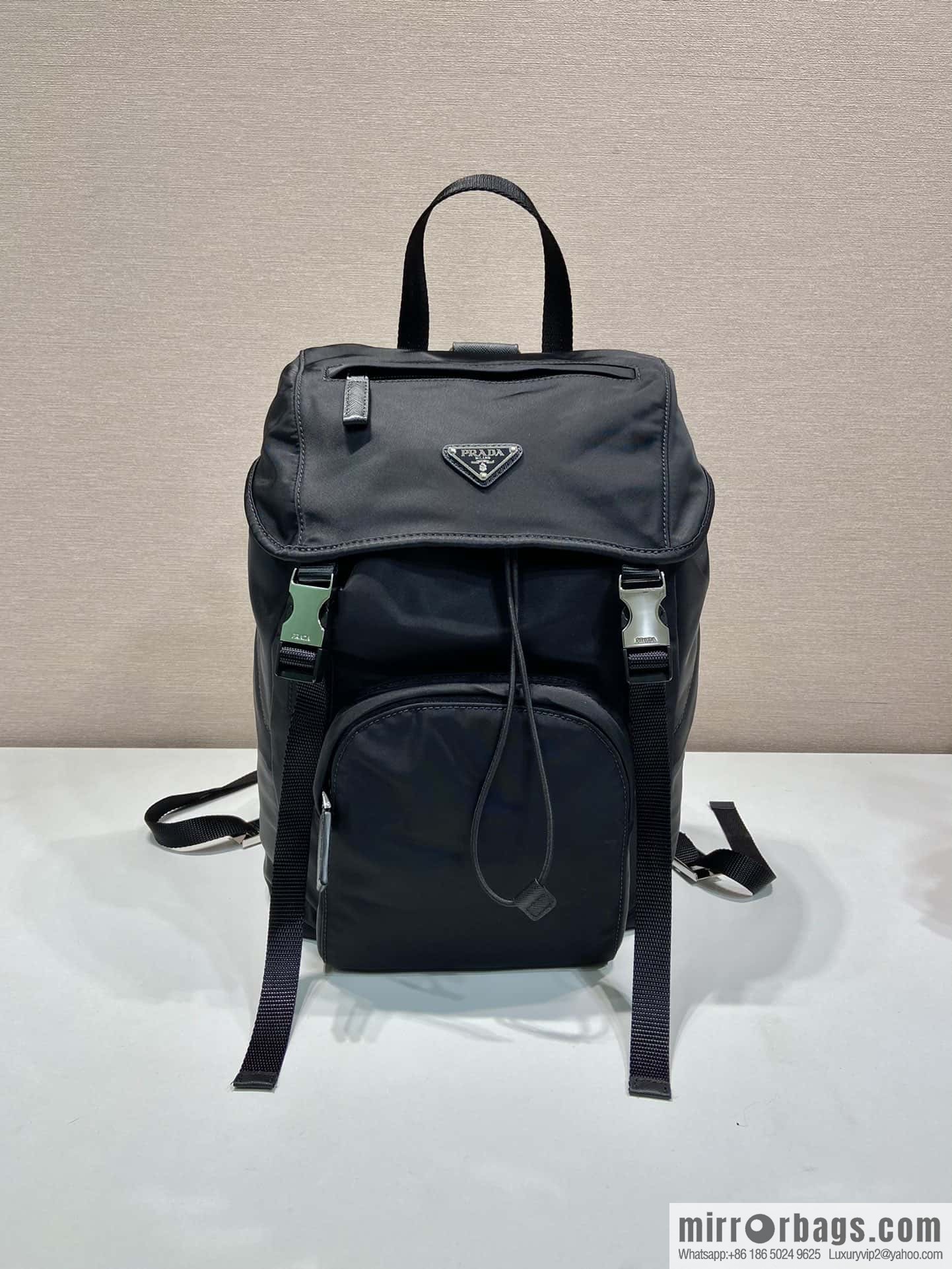 PRADA women's nylon backpack 1BZ039