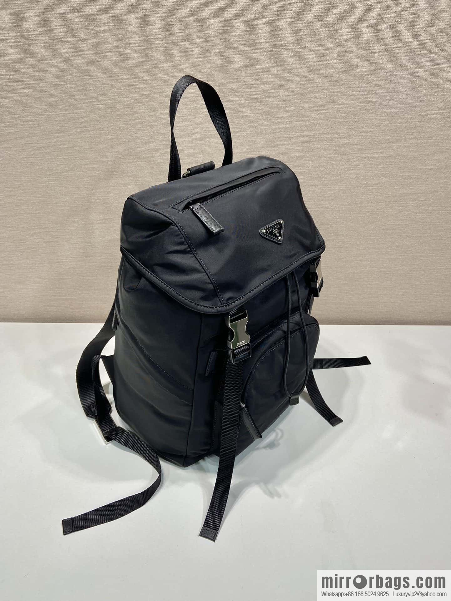 PRADA women's nylon backpack 1BZ039