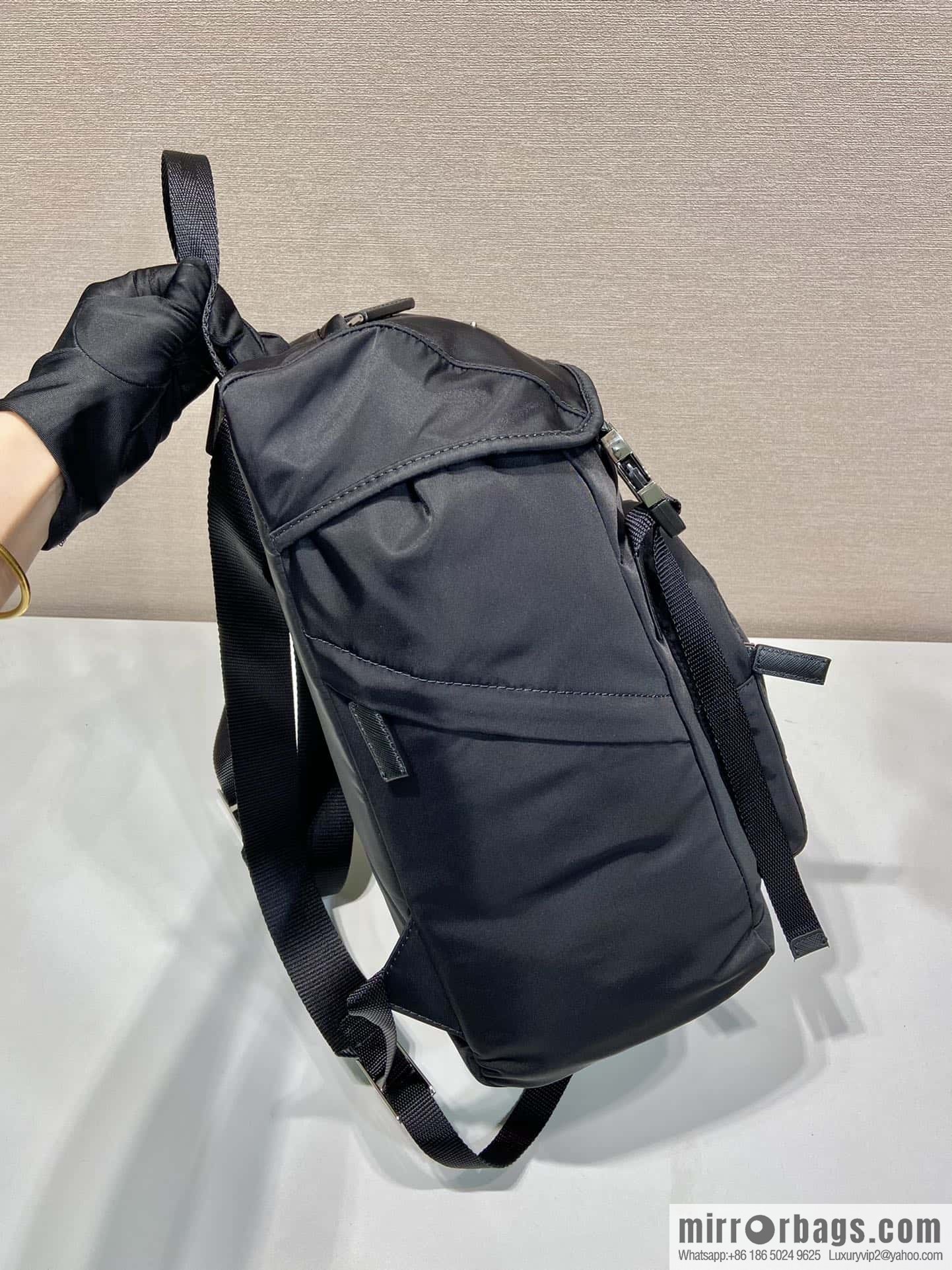 PRADA women's nylon backpack 1BZ039
