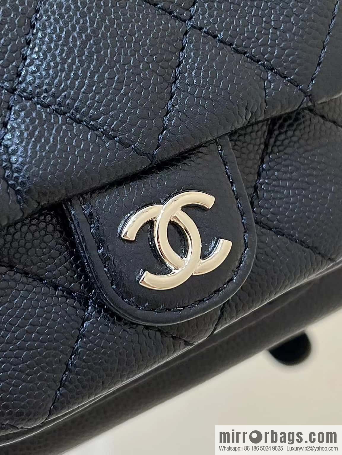 CHANEL 23K autumn and winter series duma tank double backpack AS4399 black