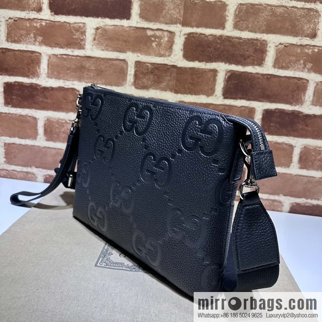 GUCCI super double G medium mail carrier bag 696009 grams Li press G