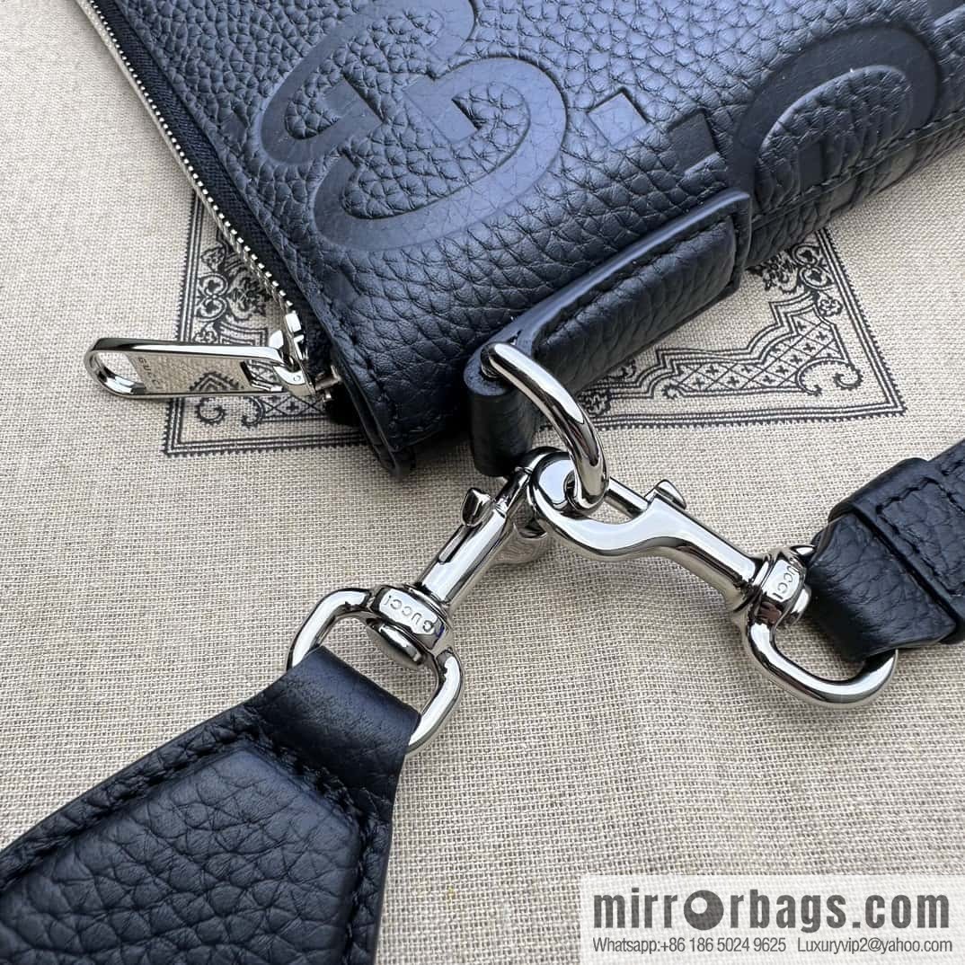 GUCCI super double G medium mail carrier bag 696009 grams Li press G
