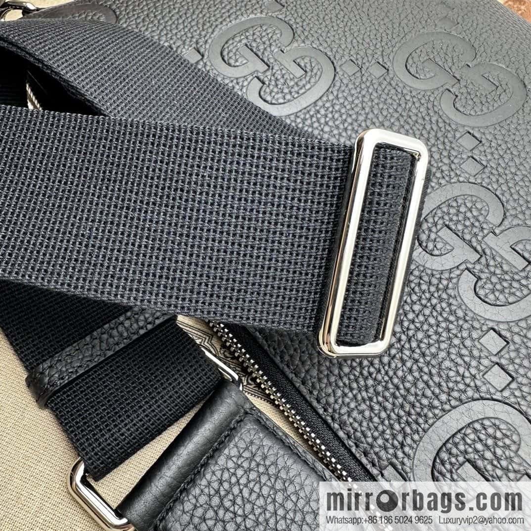 GUCCI super double G medium mail carrier bag 696009 grams Li press G