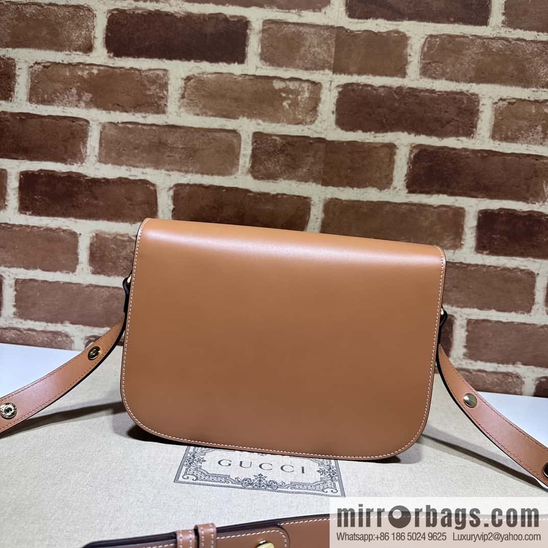 Gucci Horsebit 1955 series small shoulder backpack 602204 Vintage brown
